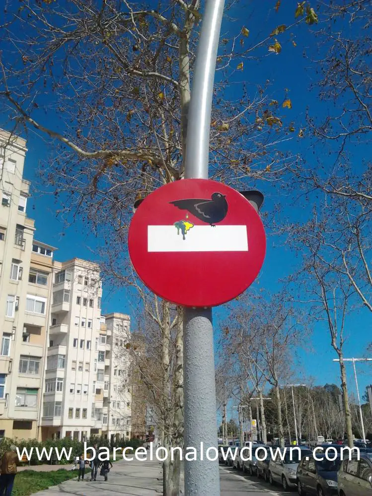 Bird, Street Art in Poble Nou