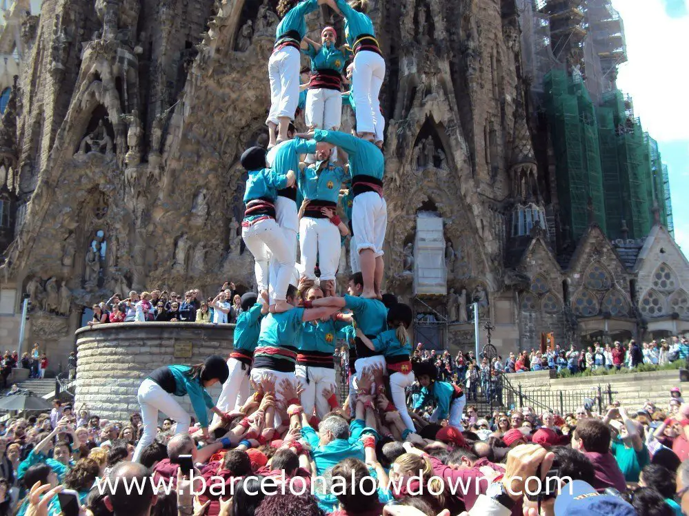 Castellers de la Sagrada Familia