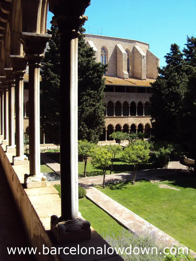 View from the upper levels of the Cloisters