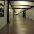 The dreaded tunnel at Passeig de Gracia metro station.