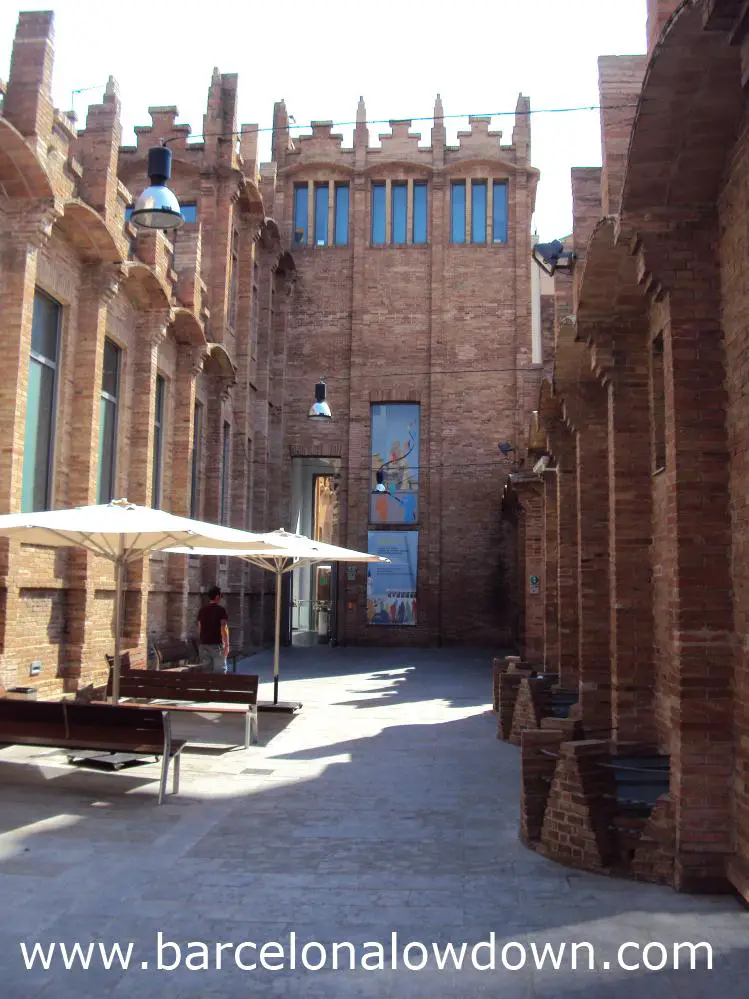 Inside the Caixa Forum museum