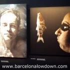 2 Portraits by Spanish artist Pedro Madueño, pert of the Agua, Aguas art exhibition at the Agbar Tower, Barcelona