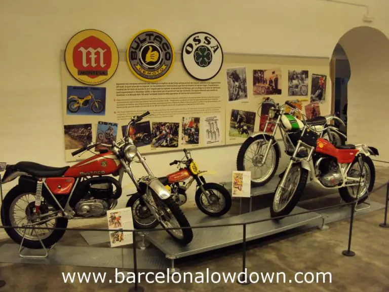 Vintage Bultaco and Montesa motorcycles