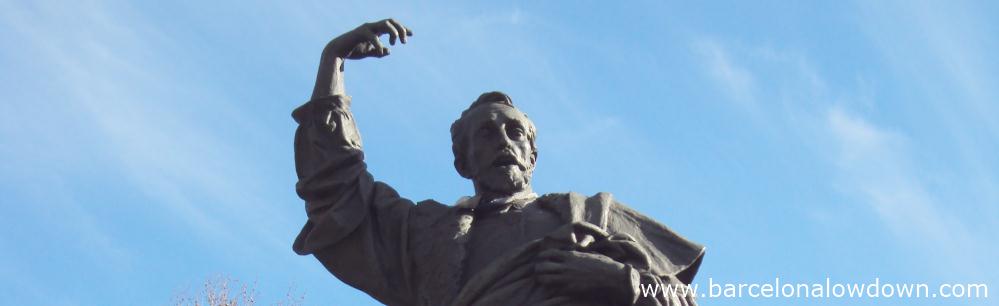 Statue of Pau Claris in Passeig Luis Companys, Barcelona