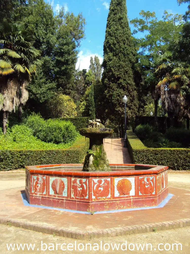 Andalusian style fountain