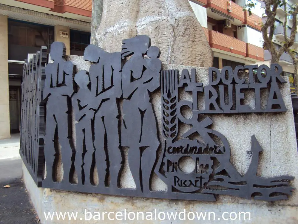 Monument to Doctor Trueta, Barcelona