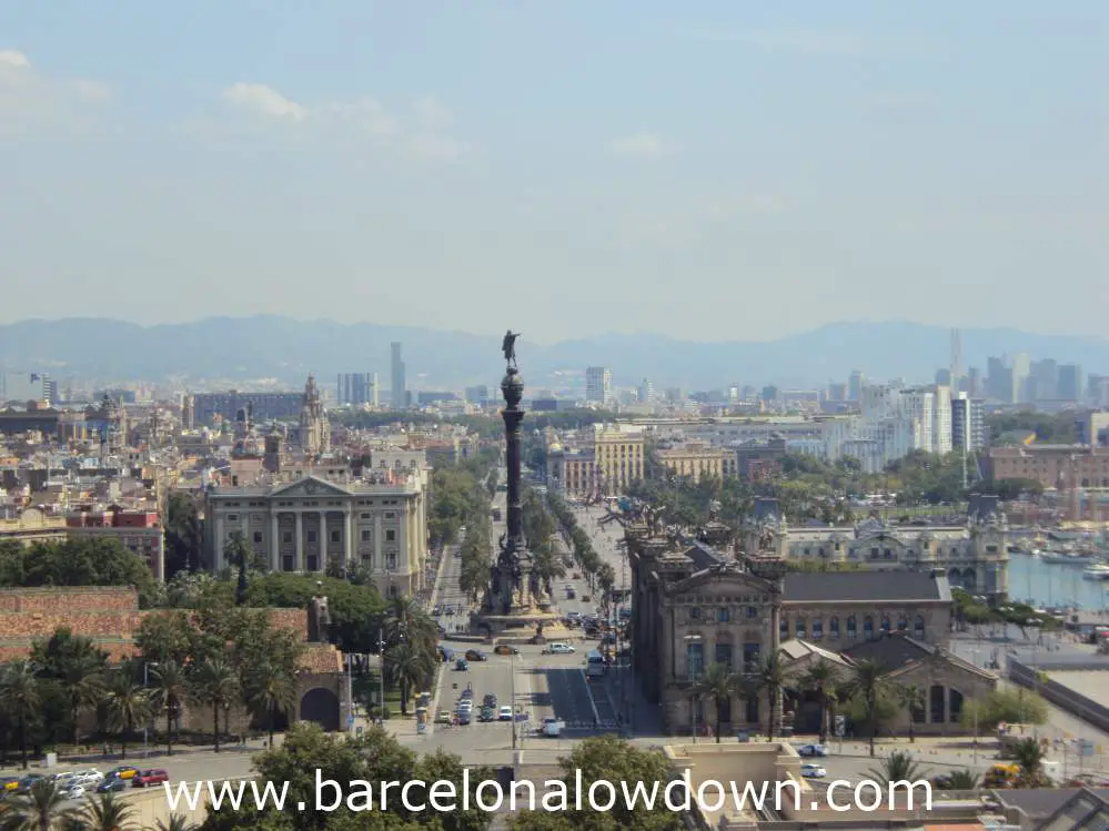 Ariel views of Barcelona