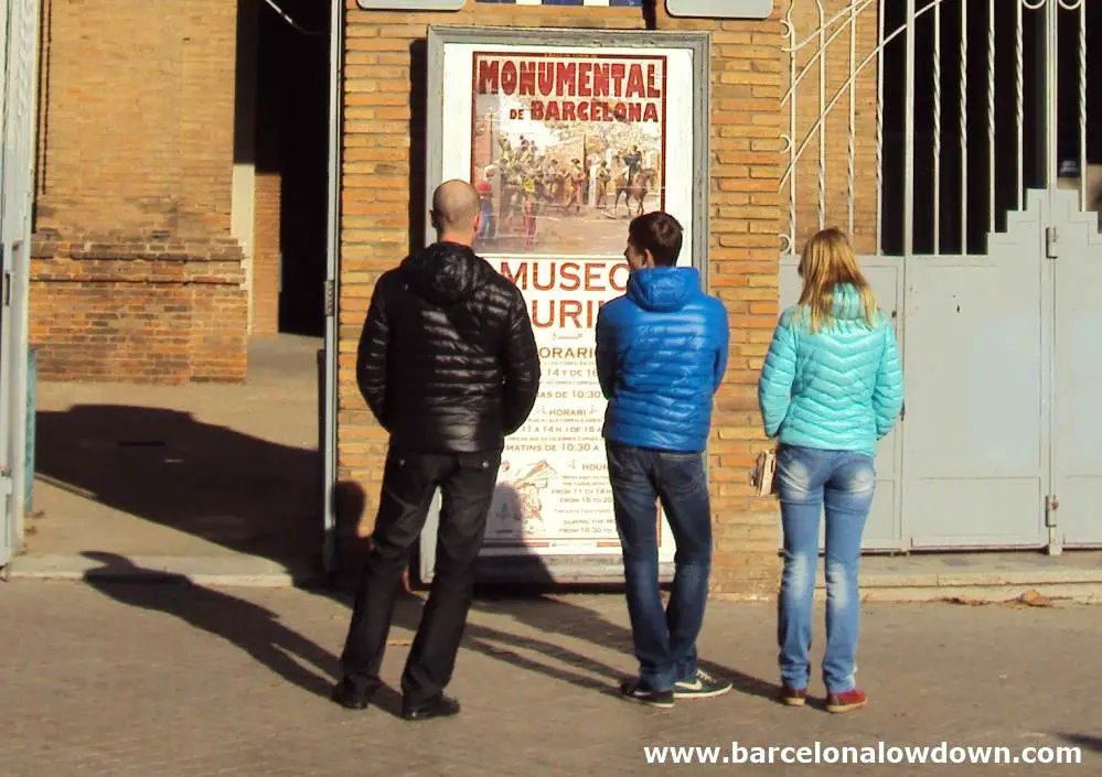 A sunny morning in January in Barcelona