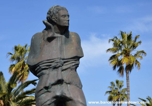 Monument to Joan Salvat-Papasseit - Barcelona Lowdown