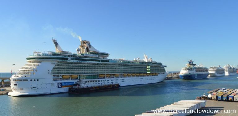 barcelona airport to cruise ship