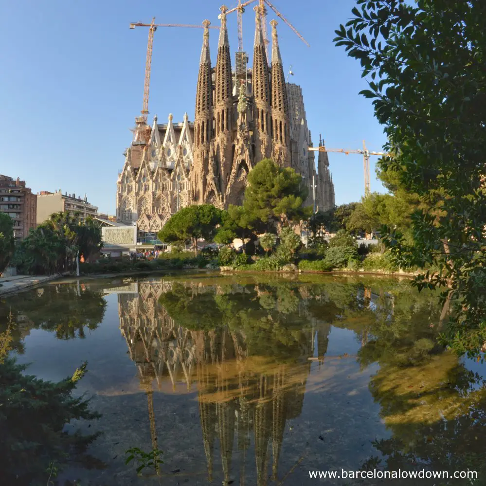 Photo of the Sagrada Familia - One of the best spots for instagram photographs in Barcelona