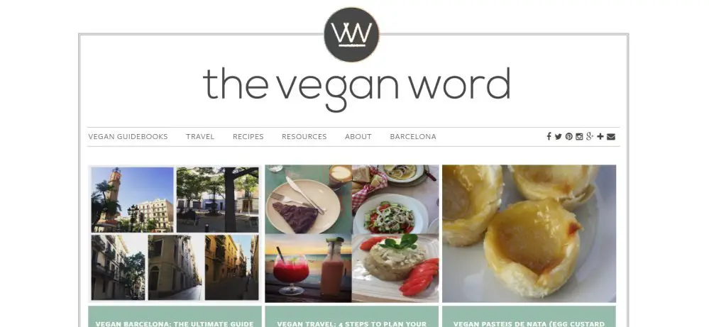 The Vegan Word blog which includes lots of Barcelona information