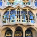 The façade of Casa Batlló which was featured in the Fabulous Furry Freak Brothers the Idiots Abroad by Gilbert Shelton