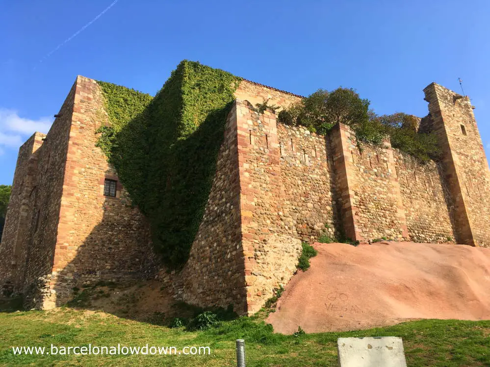The 12th centuri castle of Vallparadís in Terrassa, Spain