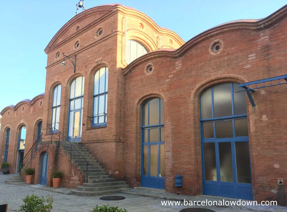 Art nouveau factory, now home to the National Museum of Science and Technology of Catalonia