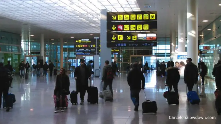 Barcelona Airport Terminal 1. Photo to illustrate the Best Barcelona Airports article.