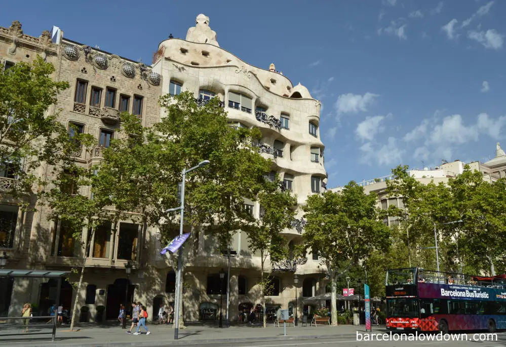 Photo of the Eixample neighbourhood Barcelona