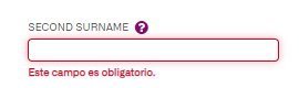 error message on the RENFE website