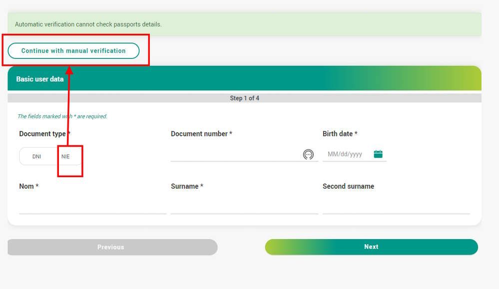 part of the registration process on the t-mobilitat website