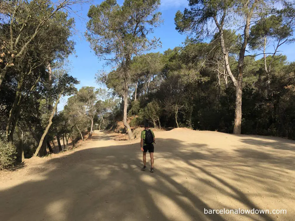Hiking from Barcelona to Sant Cugat along the GR-6 long-distance footpath