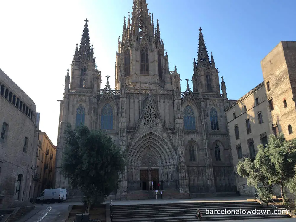 Barcelona Cathedral, the focal point of Barcelona's Easter parades