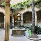 The courtyard of the Casa de l'Arcadia