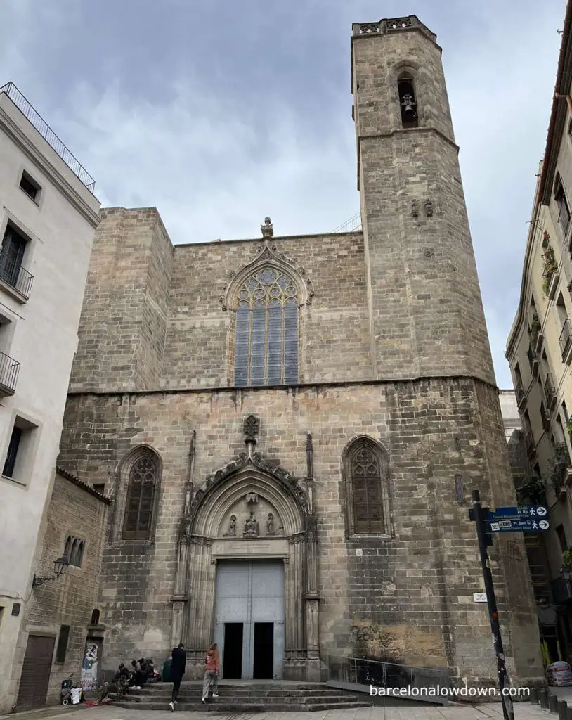 Basilica de Sant Just in Barcelona's Gothic Quarter
