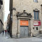 Outside the Museu Frederic Marès in Barcelona